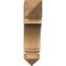 Ekena Millwork Imperial Arts & Crafts Rough Sawn Bracket, Western Red Cedar, 4"W x 16"D x 16"H BKT04X16X16IMP03RWR - alternate 3